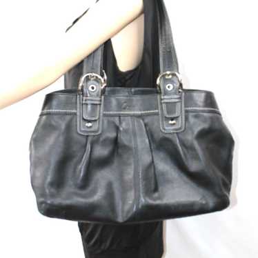 バッグ Vintage Coach Leather Hampton Soho Bag s-l400.jpg