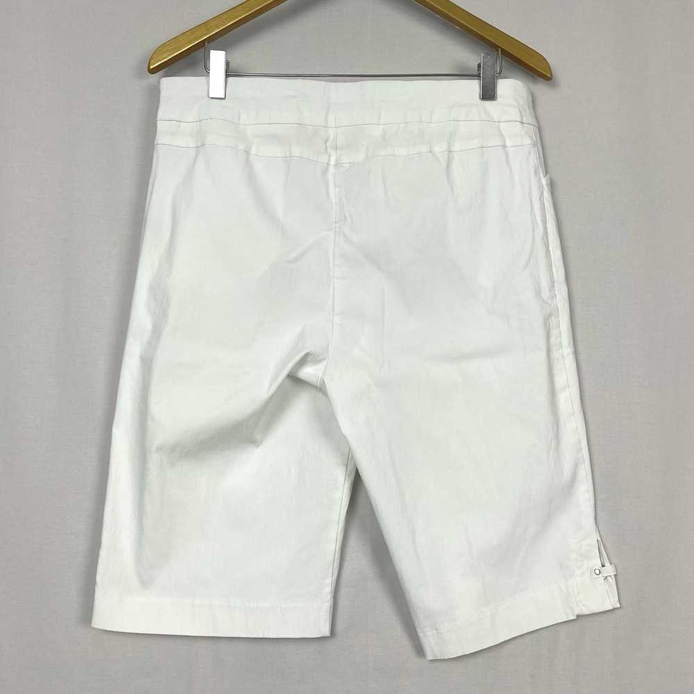 Soft Surroundings Shorts Womens large white Bermu… - image 2