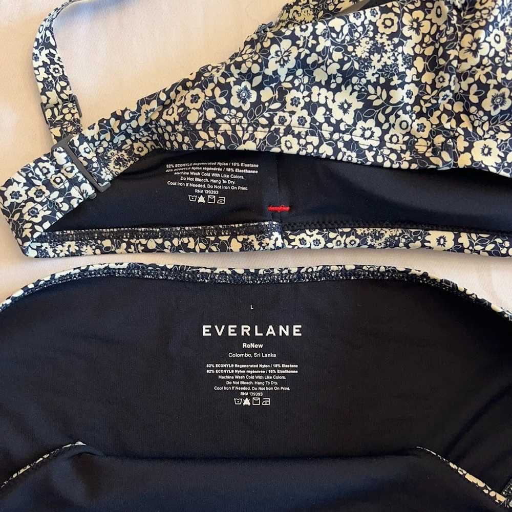 Everlane Square-Neck Renew Bikini Top and Hipster… - image 7