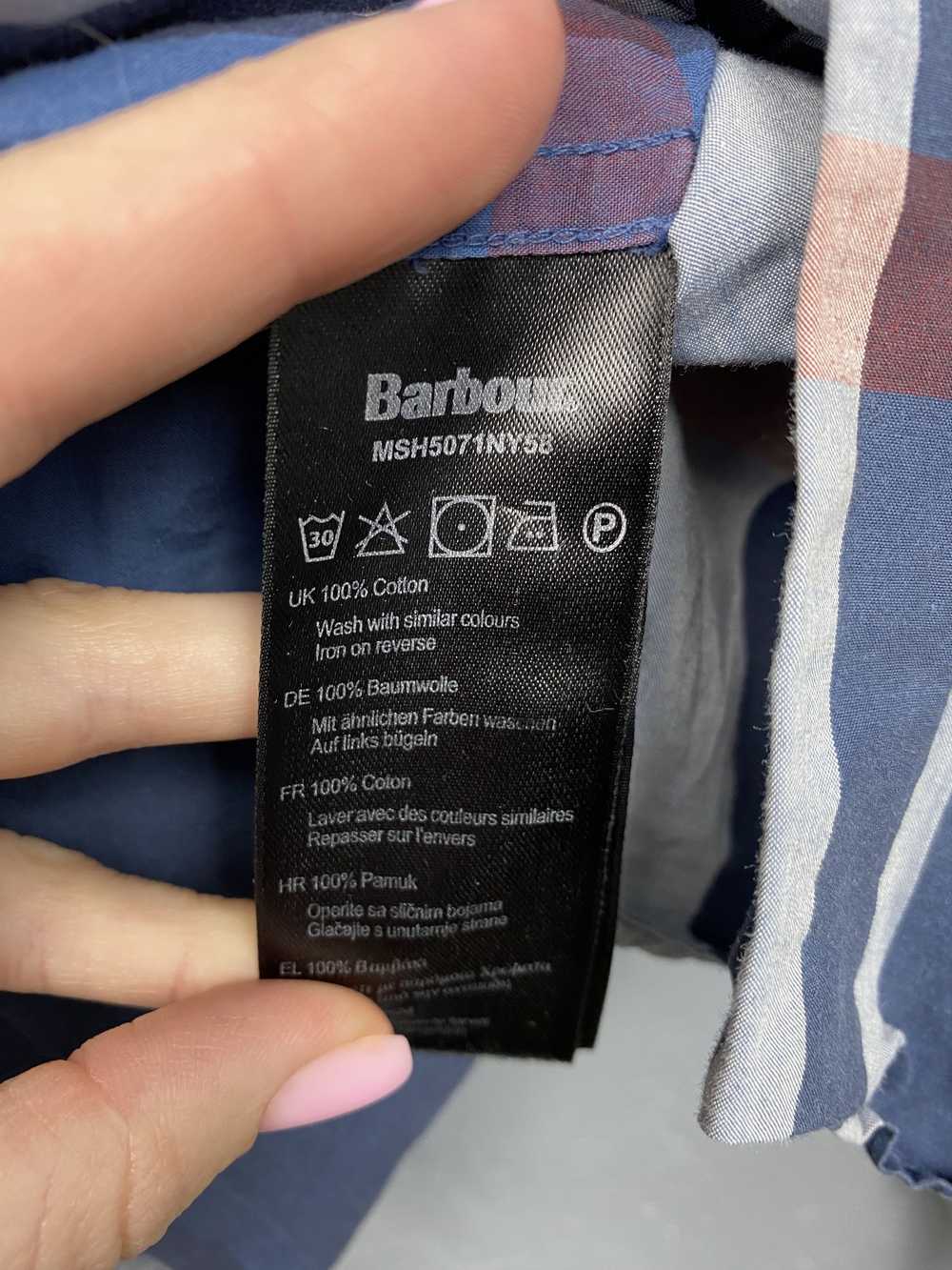 Barbour × Streetwear × Vintage Barbour Tartan Pla… - image 7