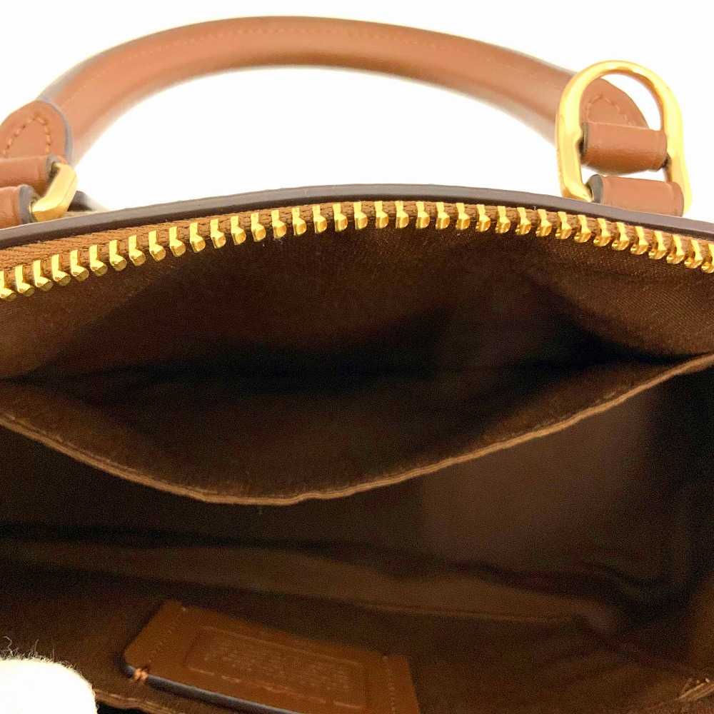 COACH F27853 2Way Handbag Shoulder Bag Signature … - image 10