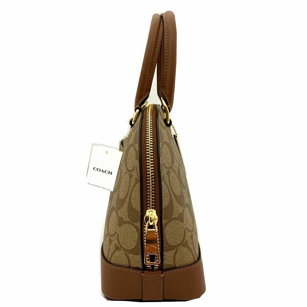COACH F27853 2Way Handbag Shoulder Bag Signature … - image 4