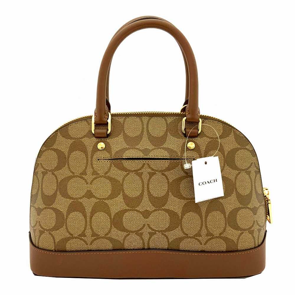 COACH F27853 2Way Handbag Shoulder Bag Signature … - image 5