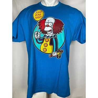 The Simpsons Krustywise the Clown IT T-Shirt TeeV… - image 1