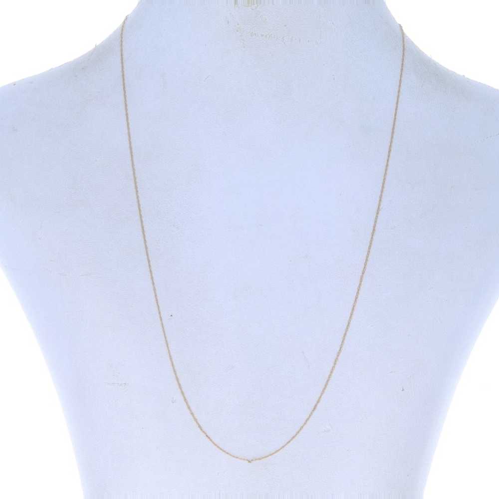 Yellow Gold Prince of Wales Chain Necklace 18 3/4… - image 2