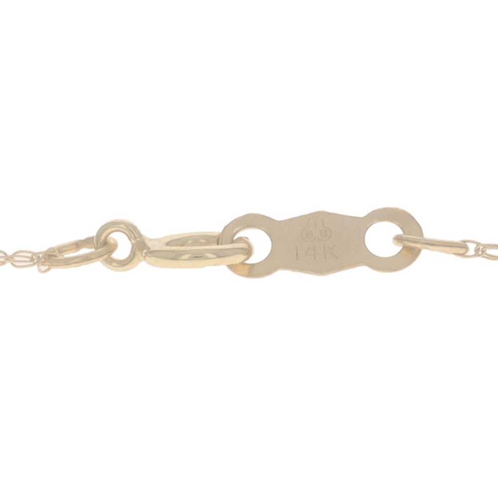 Yellow Gold Prince of Wales Chain Necklace 18 3/4… - image 4