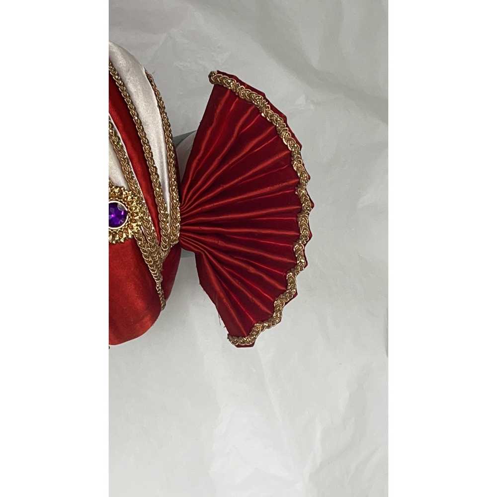 Vintage Men Indian Wedding Groom Turban Red - image 9