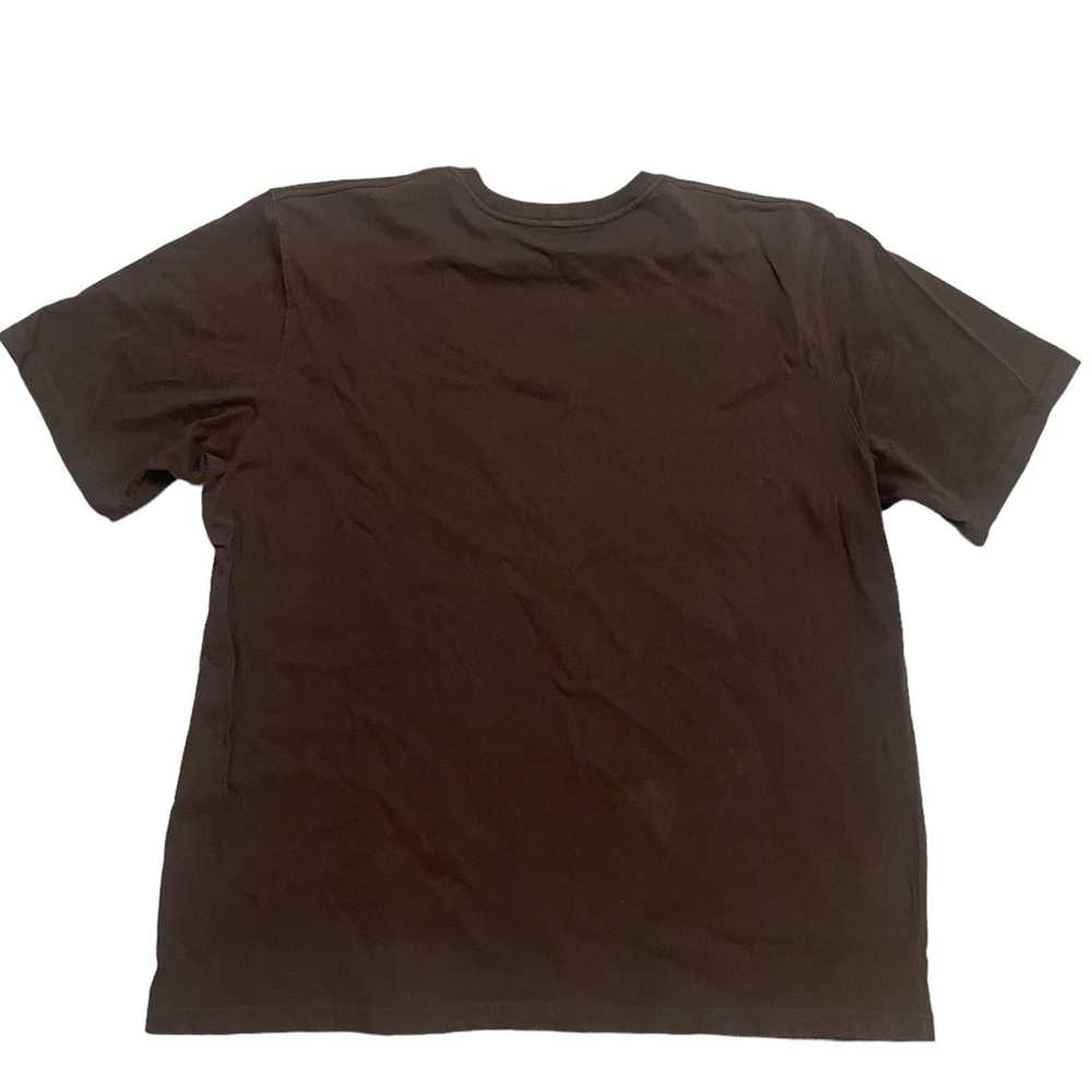 Carhartt Mens T Shirt 2XL Brown Original Fit Shor… - image 5