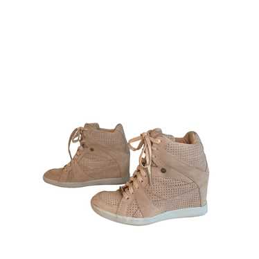Coach Alexis Suede Leather Hidden Wedge High Top … - image 1