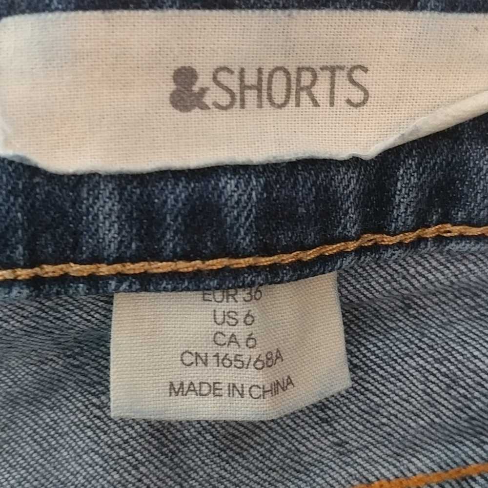 H&M Jean Shorts Blue Size 6. - image 3