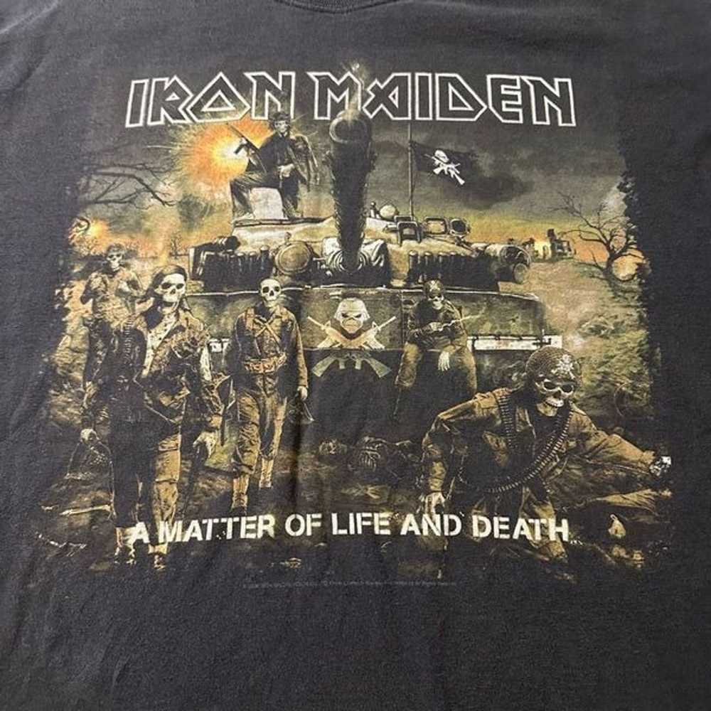 Iron Maiden Matter of life and death 2006 band sh… - image 2
