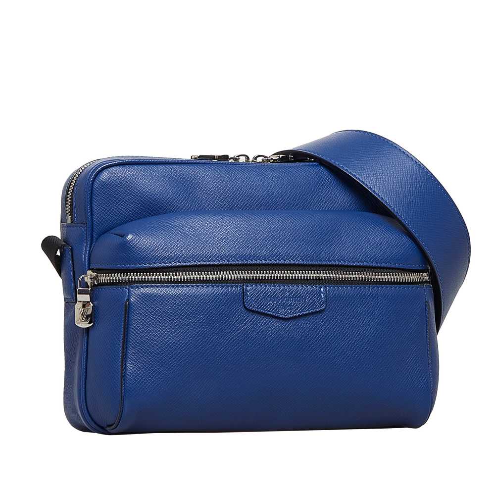 Blue Louis Vuitton Taiga Outdoor Messenger PM Cro… - image 2
