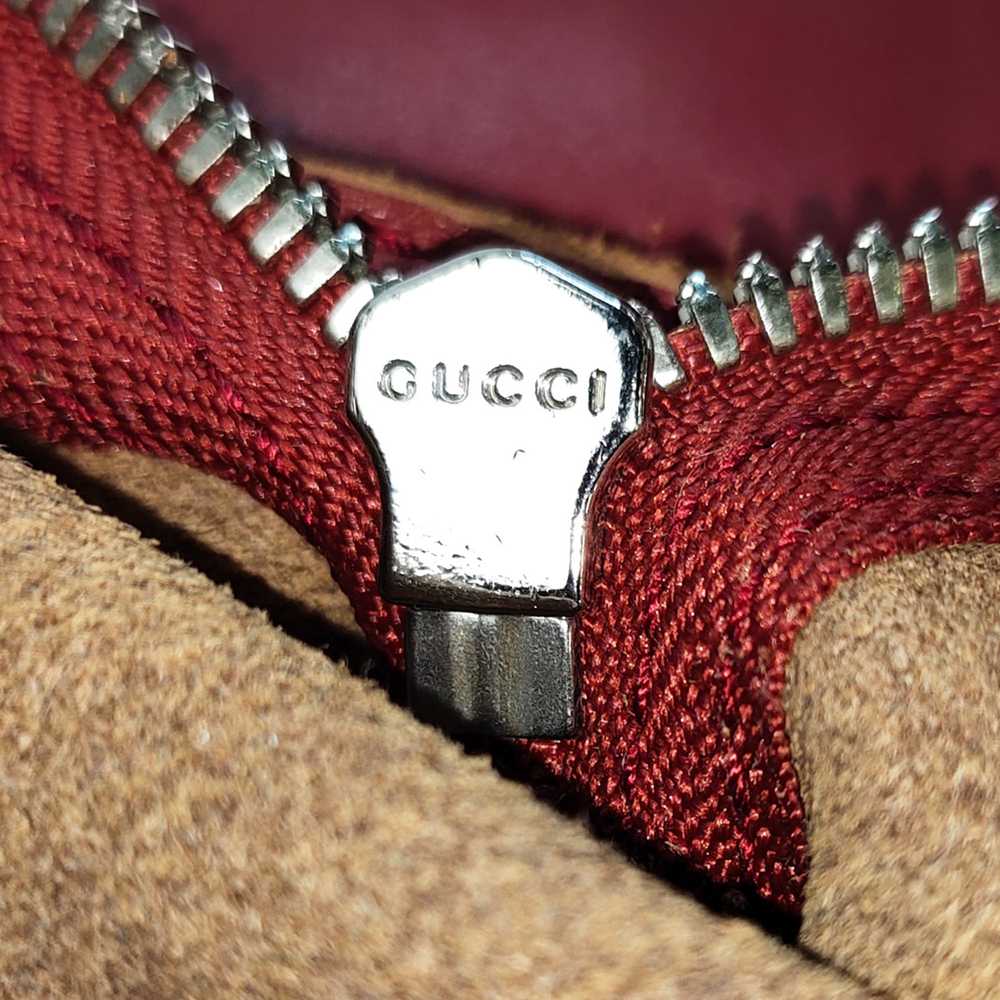 Red Gucci GG Marmont Messenger Bag - image 9
