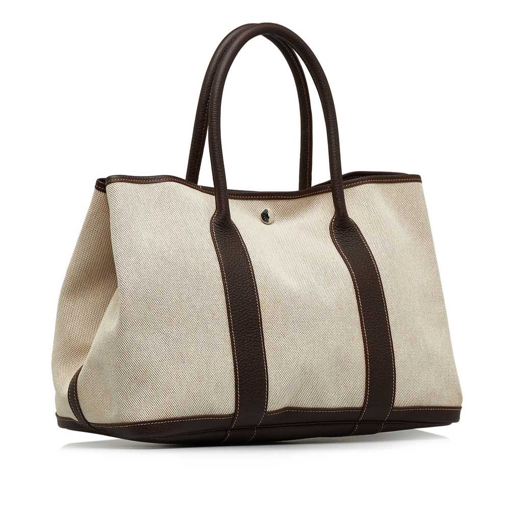 Brown Hermes Garden Party PM Tote Bag - image 2