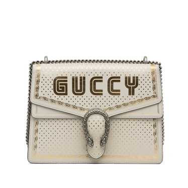 White Gucci x Sega Medium Guccy Dionysus Shoulder 