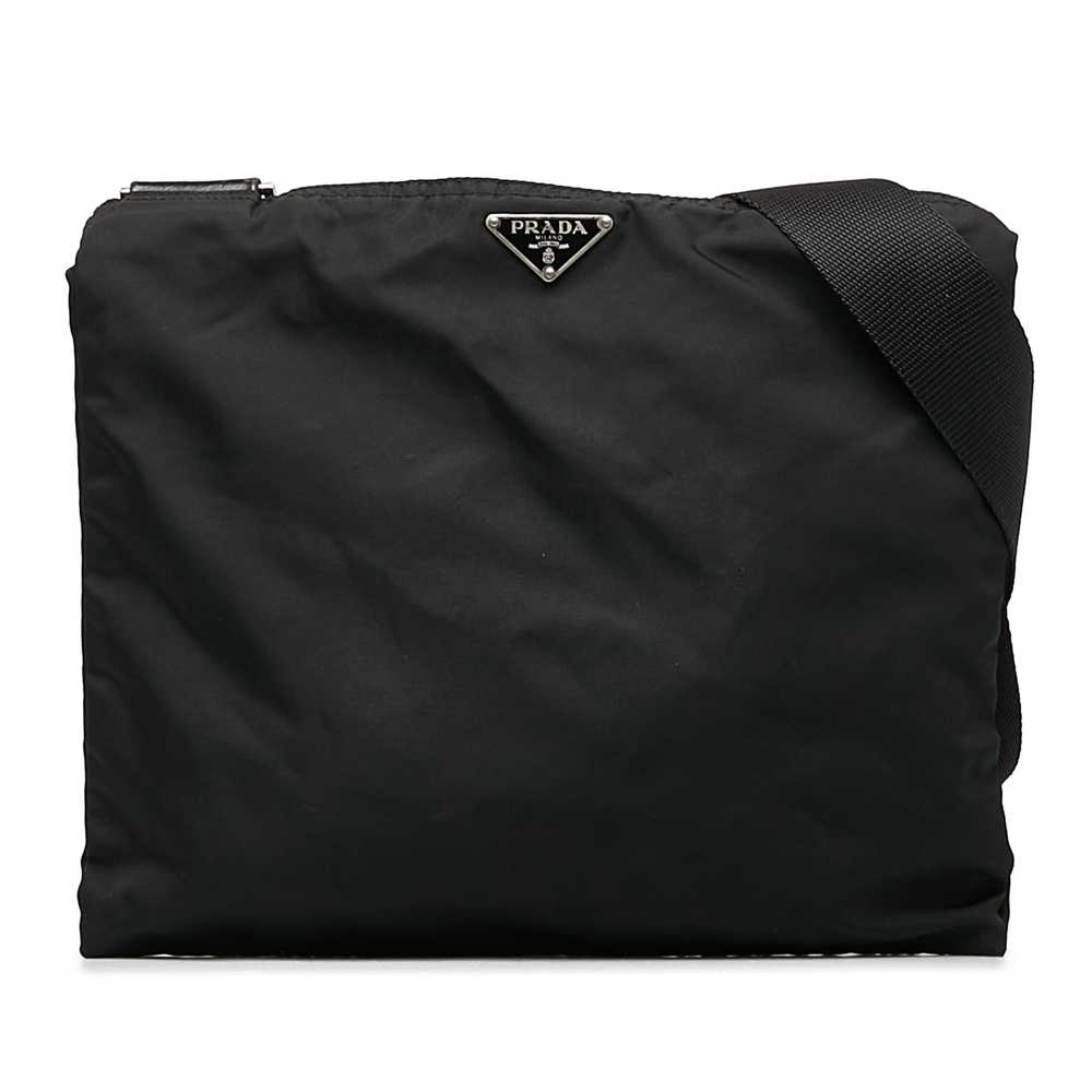 Black Prada Tessuto Crossbody Bag - image 1
