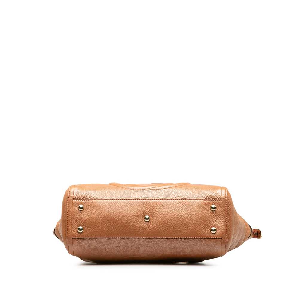 Brown Gucci Small Soho Working Satchel - image 4