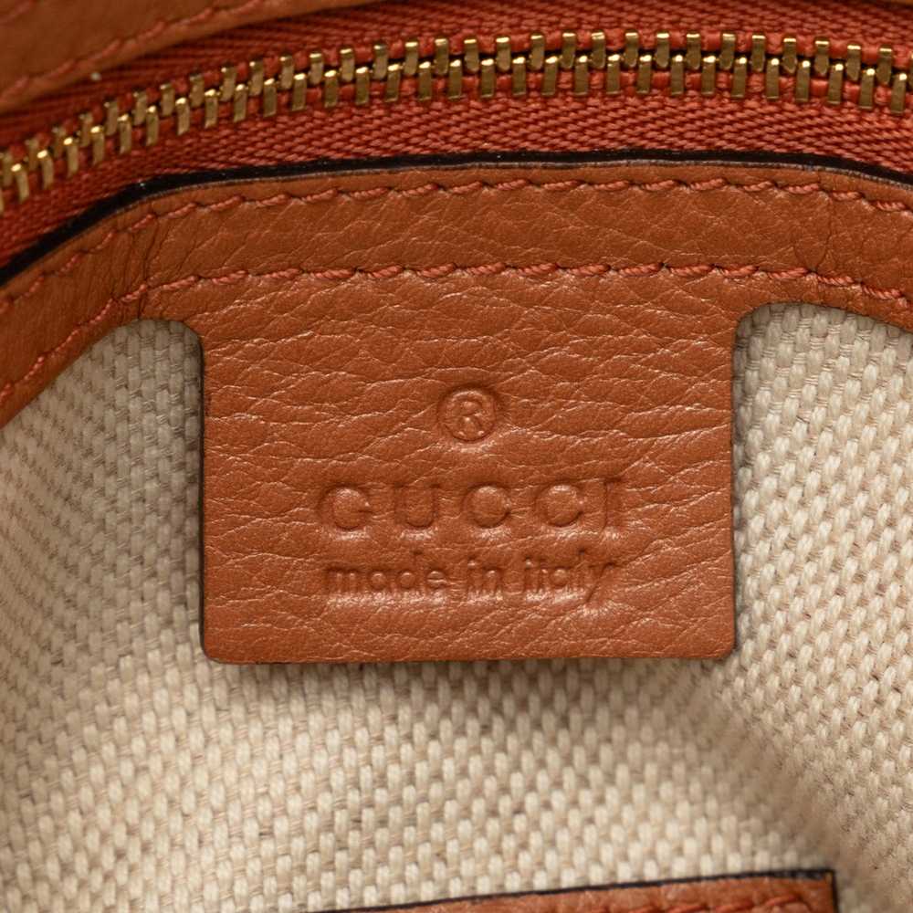 Brown Gucci Small Soho Working Satchel - image 6