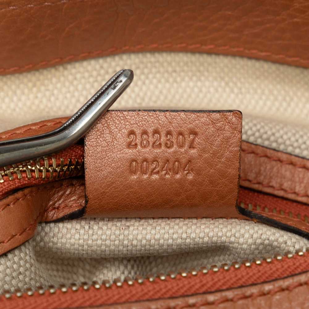 Brown Gucci Small Soho Working Satchel - image 7
