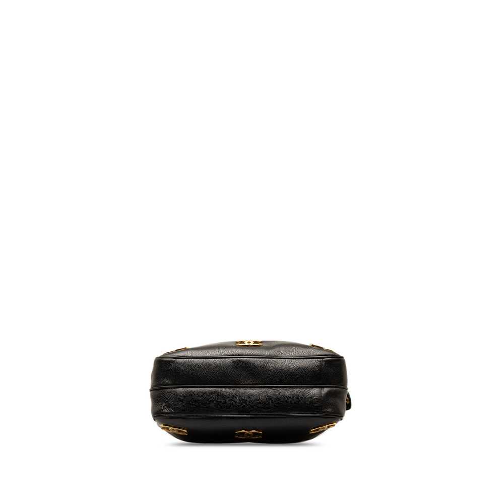 Black Chanel Triple CC Caviar Tote - image 4