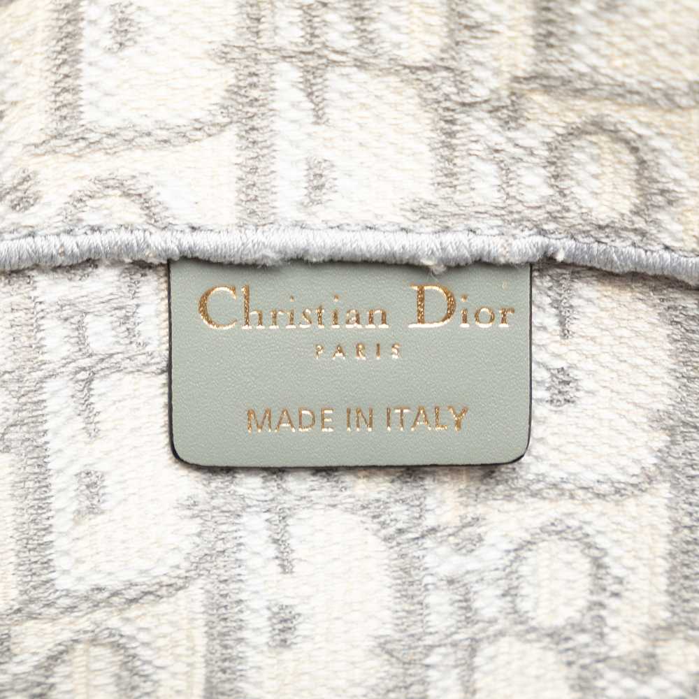 Gray Dior Oblique Saddle Slim Belt Pouch - image 6