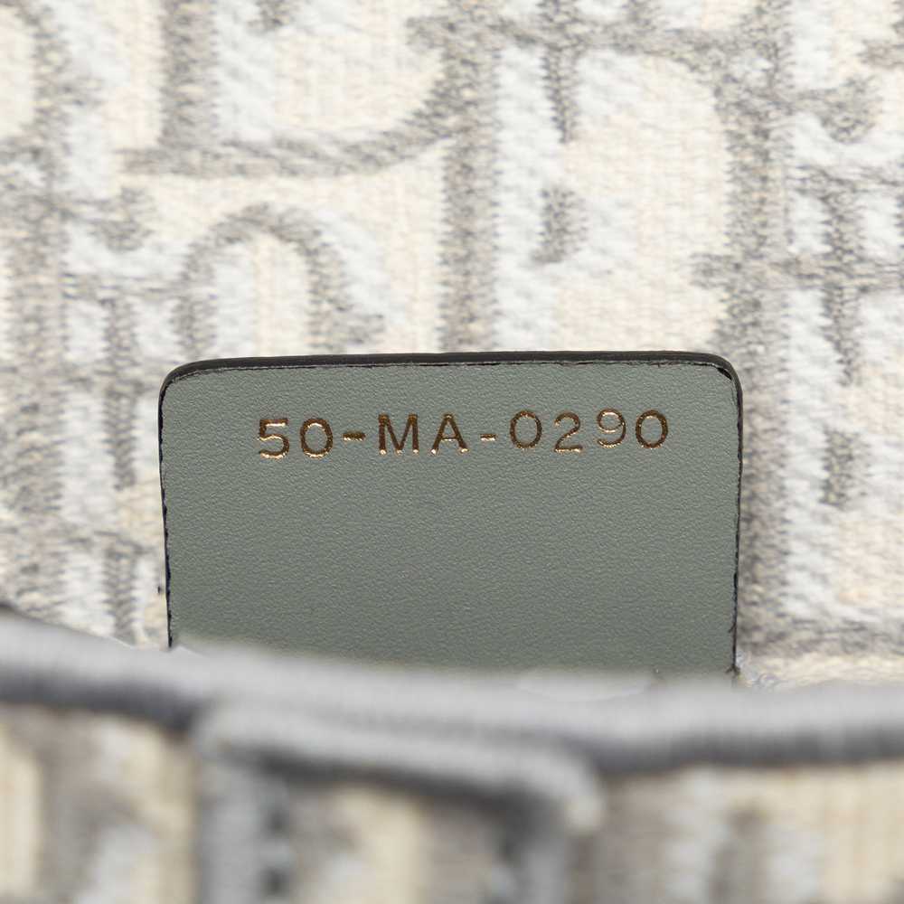 Gray Dior Oblique Saddle Slim Belt Pouch - image 7
