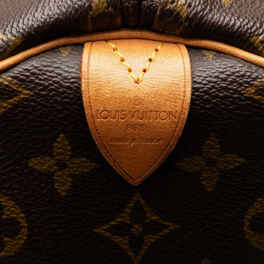 Brown Louis Vuitton Monogram Keepall 55 Travel Bag - image 6
