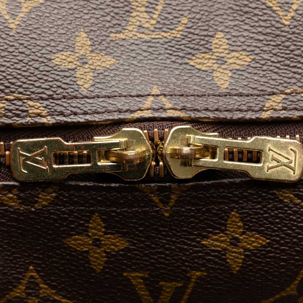 Brown Louis Vuitton Monogram Keepall 55 Travel Bag - image 8