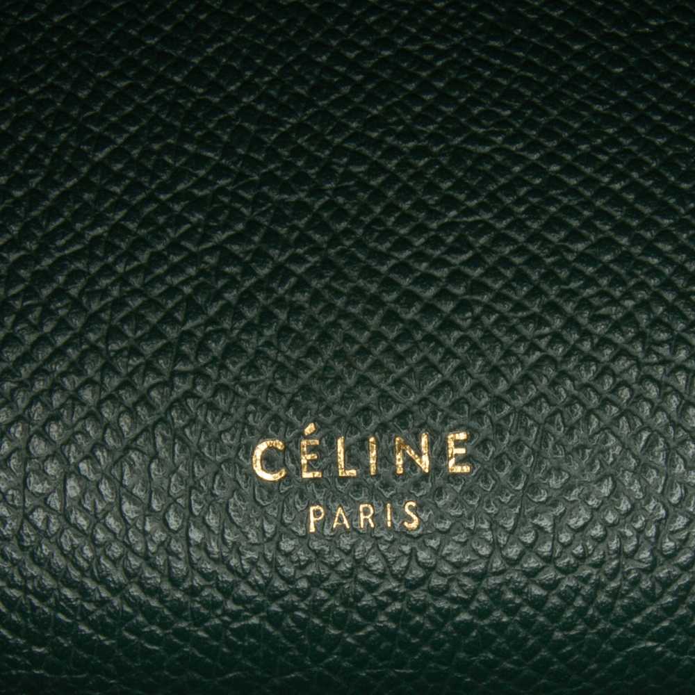 Green Celine Mini Belt Satchel - image 7