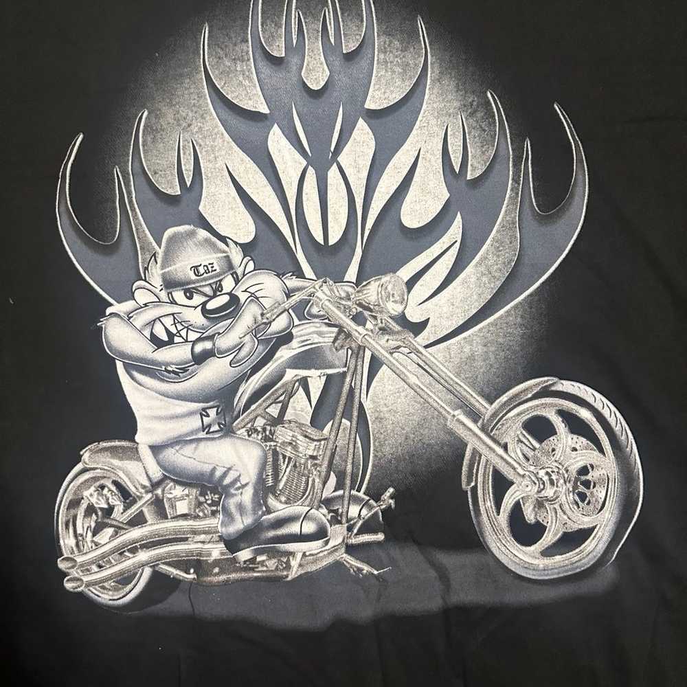 Vintage Harley Davidson looney tunes “tasmanian d… - image 2