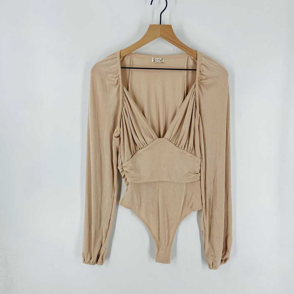 Free People Intimately In Your Arms Womens Tan Lo… - image 9