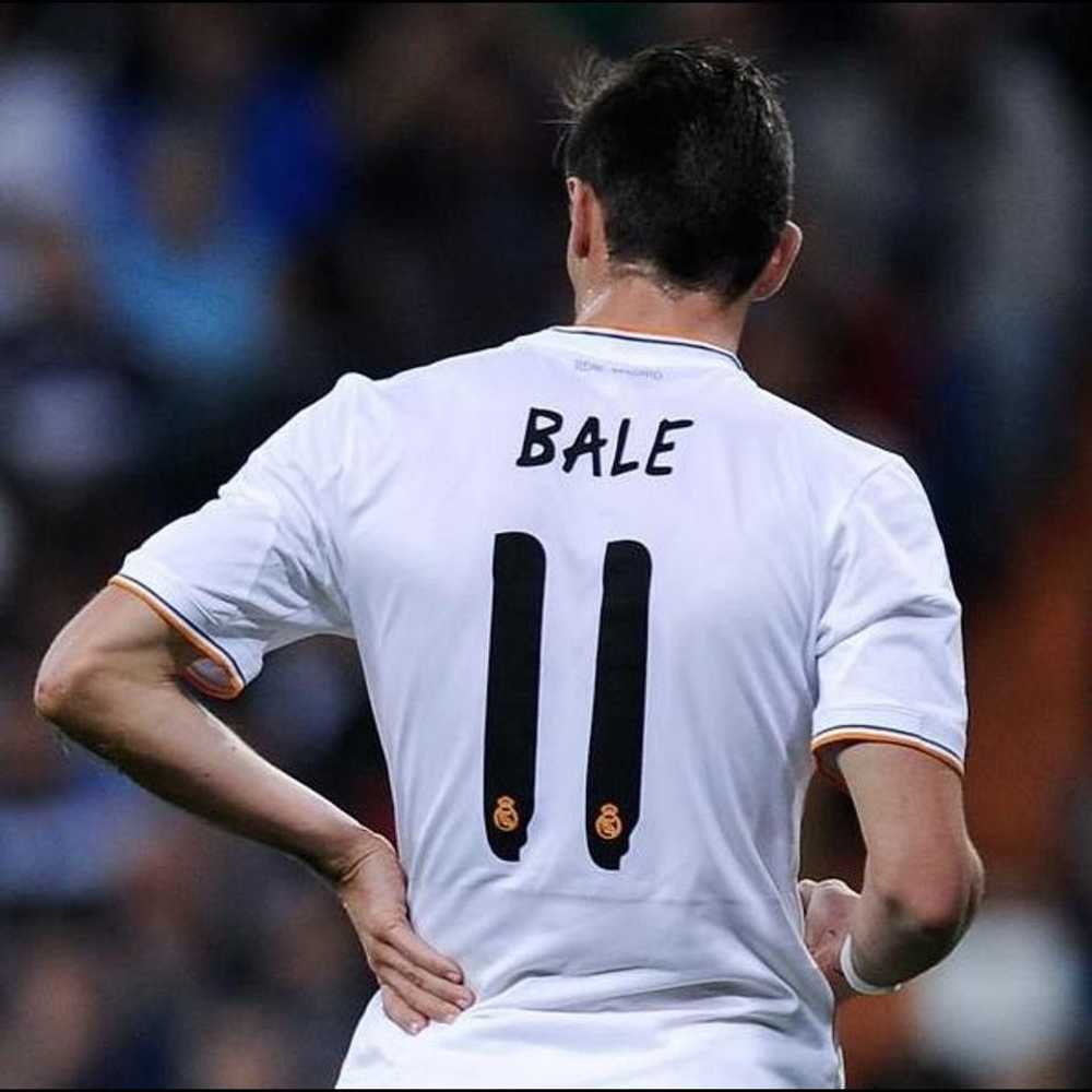 Adidas Real Madrid Bale 2013 14 home La Liga jers… - image 9