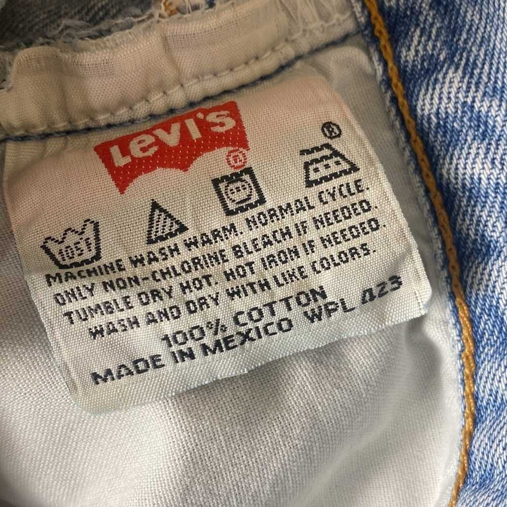 Vintage Levi’s 501 cut off shorts - image 5