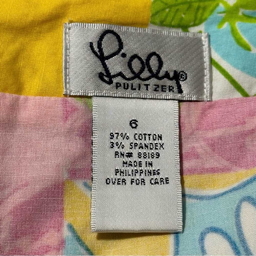Lilly Pulitzer White Label Women’s Size 6 Pastel … - image 4