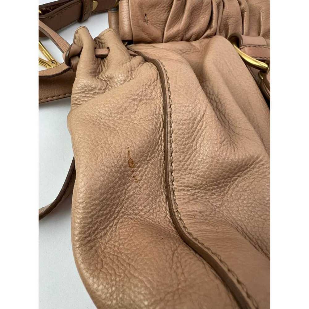 Miu Miu Vitello leather handbag - image 7