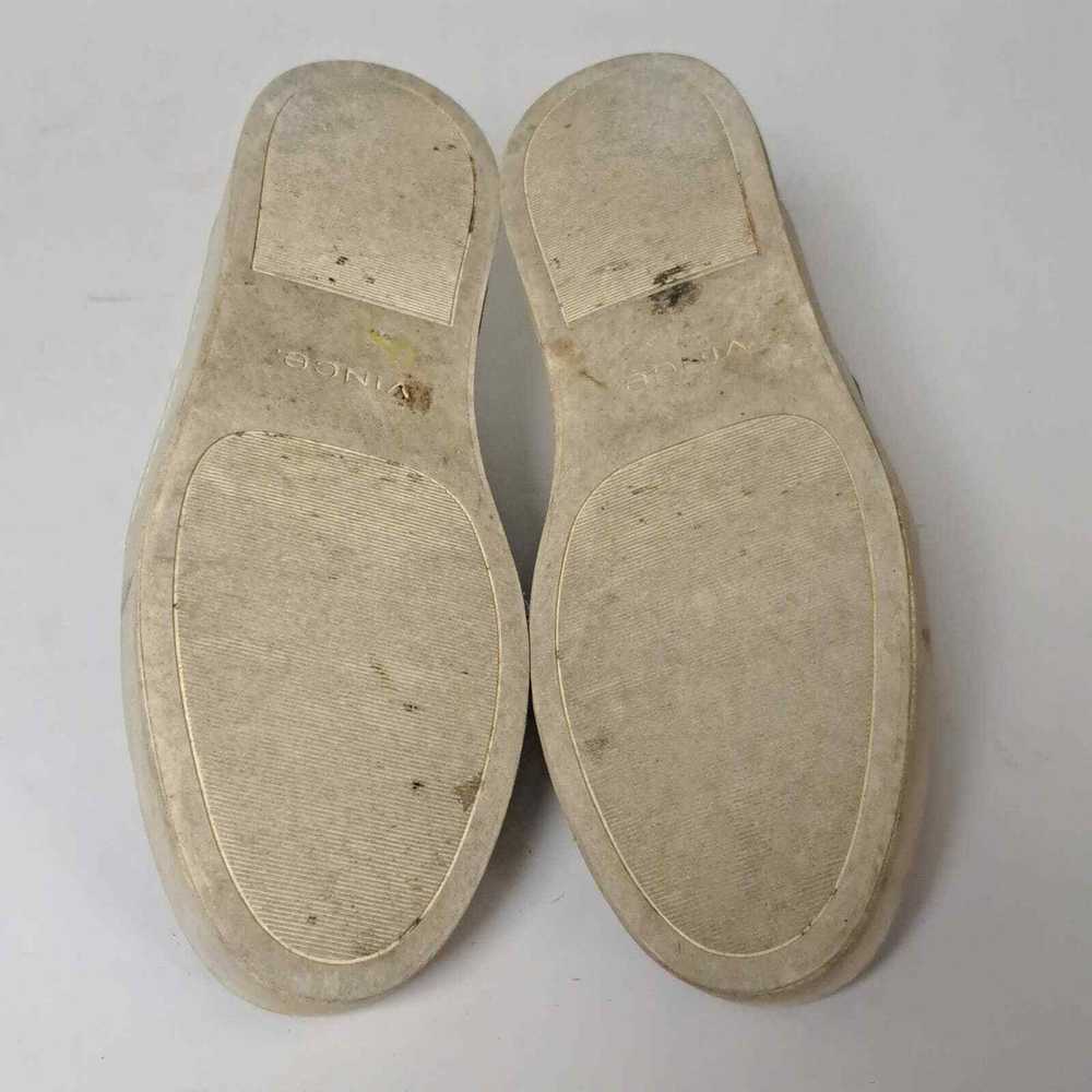 Vince Womens Ward Sneakers 6.5M Gray Platform Kni… - image 12