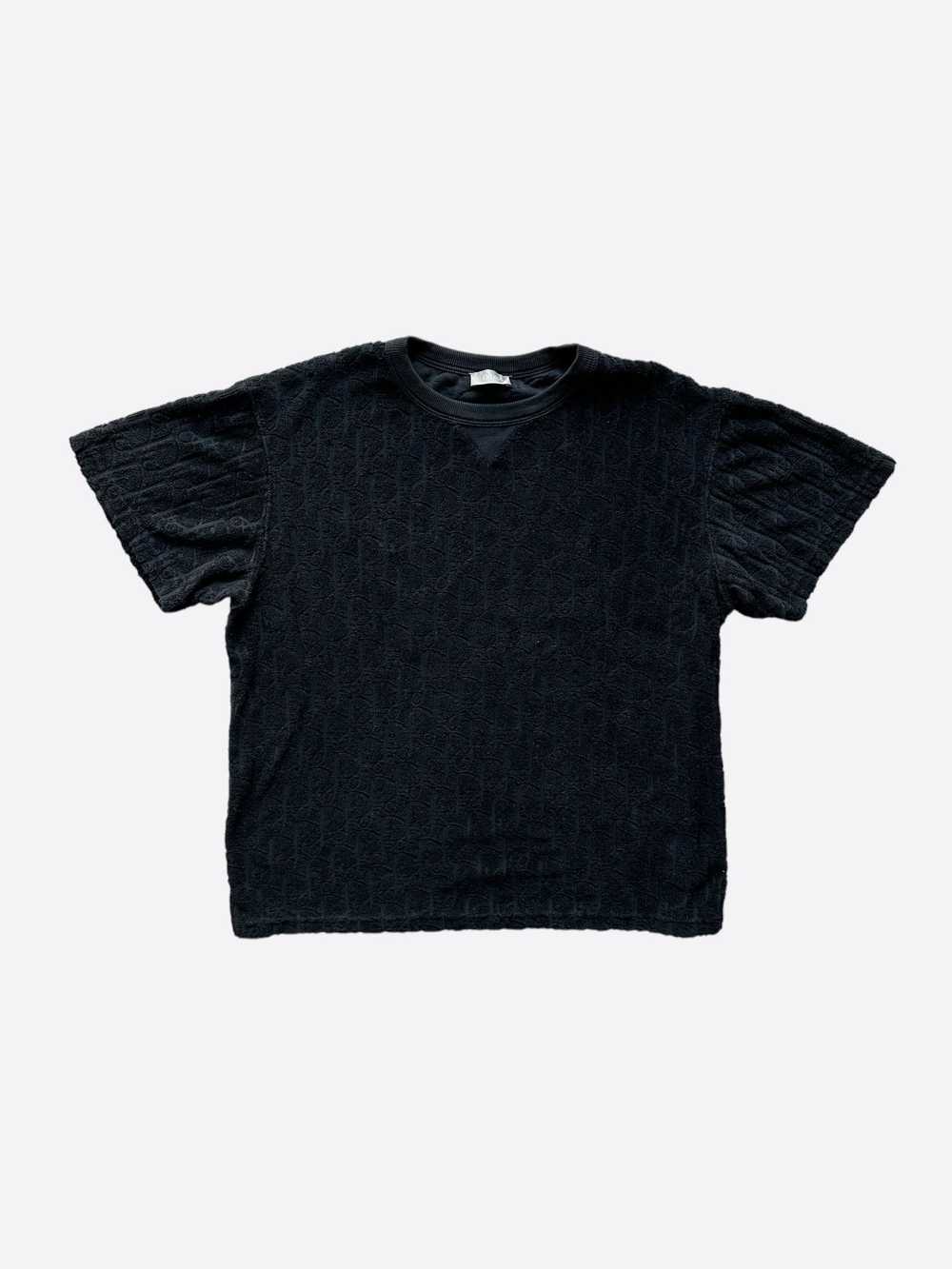 Louis Vuitton Dior Black Oblique Towel T-Shirt - image 1