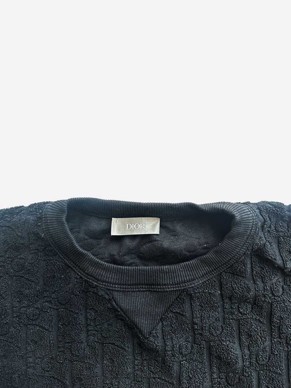 Louis Vuitton Dior Black Oblique Towel T-Shirt - image 3