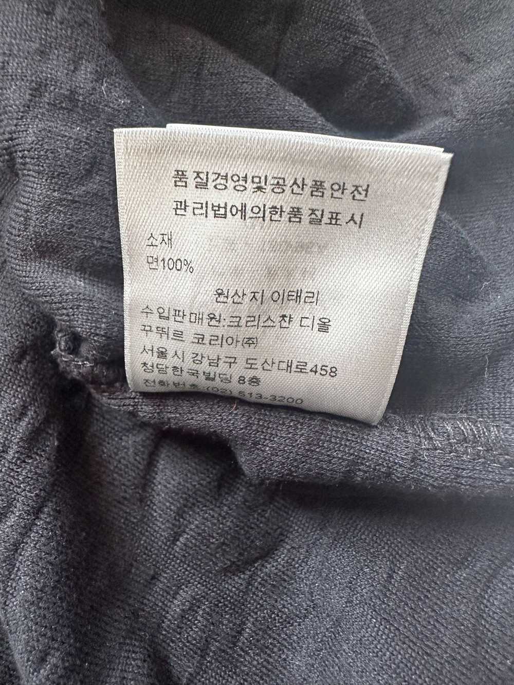 Louis Vuitton Dior Black Oblique Towel T-Shirt - image 6