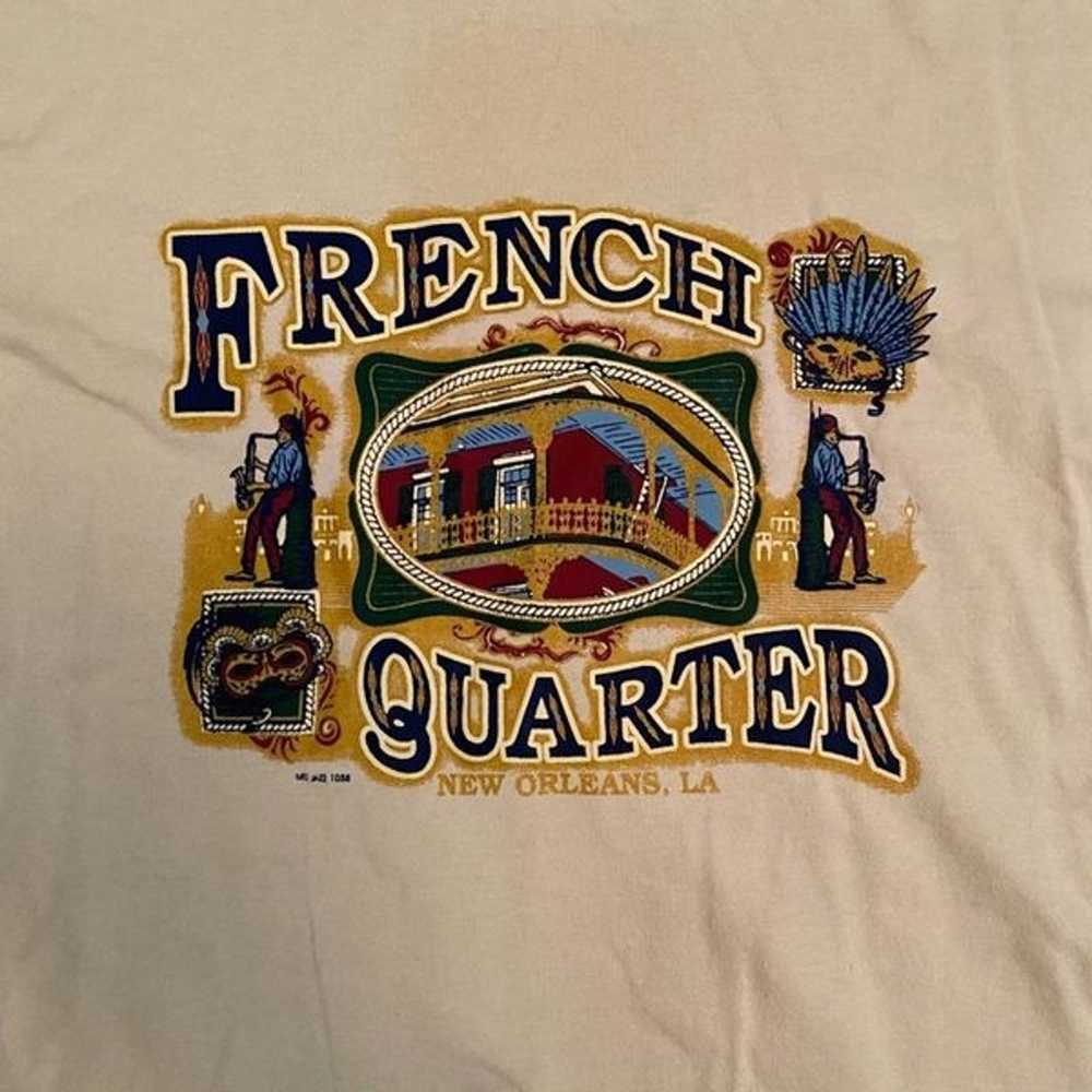 Vintage New Orleans French Quarter Salem T-shirt … - image 3