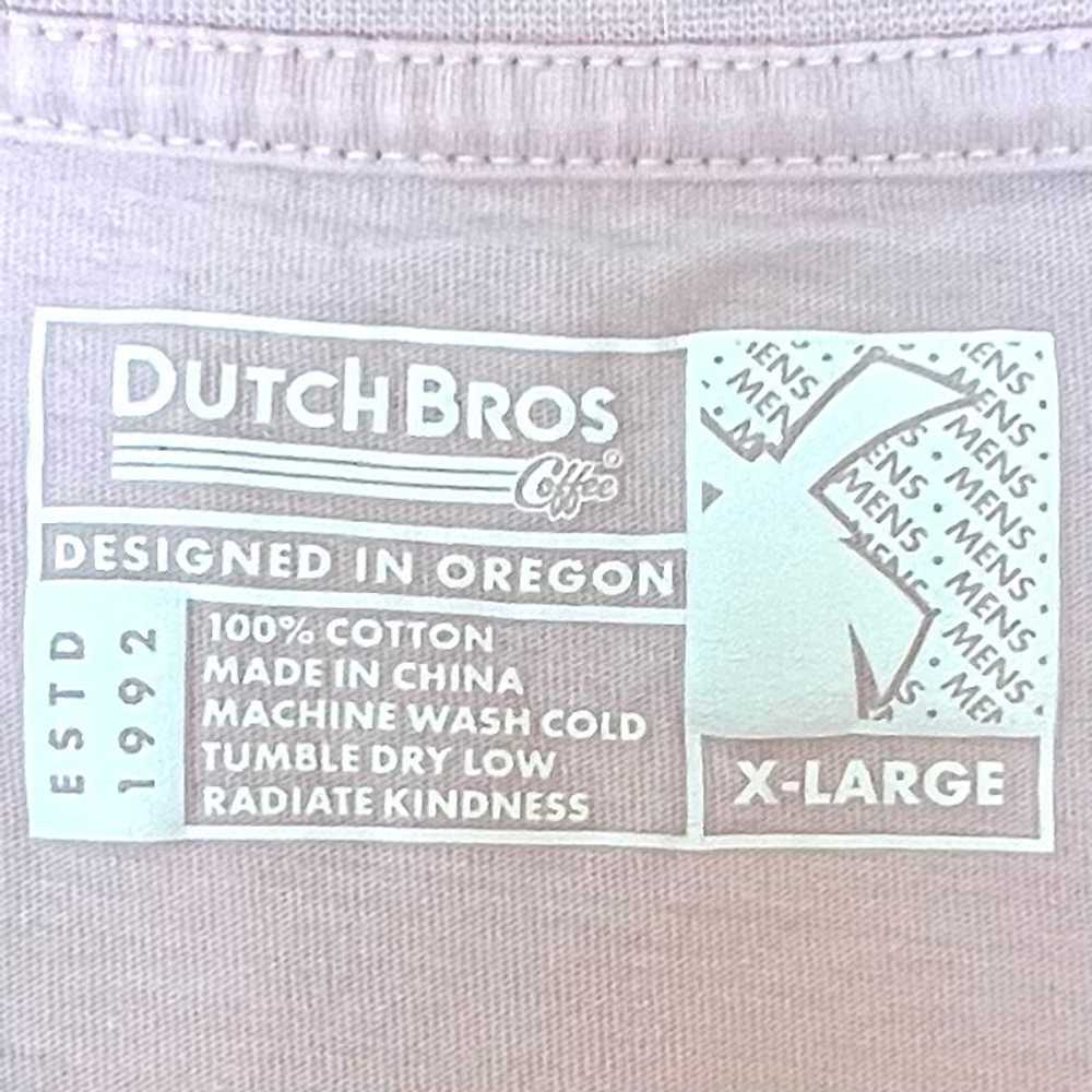 Dutch Bros Pink Graphic T Shirt "Radiate Kindness… - image 3