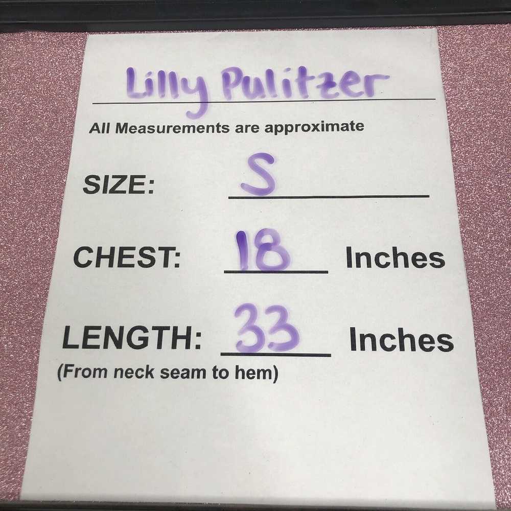 Lilly Pulitzer Size Small Viviana Velour Romper B… - image 11