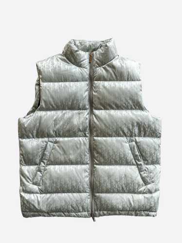 Dior Dior Silver Oblique Puffer Vest