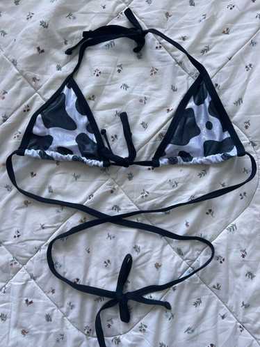 Freedom Rave Wear FRW Cow Wrap-Bikini Top - image 1