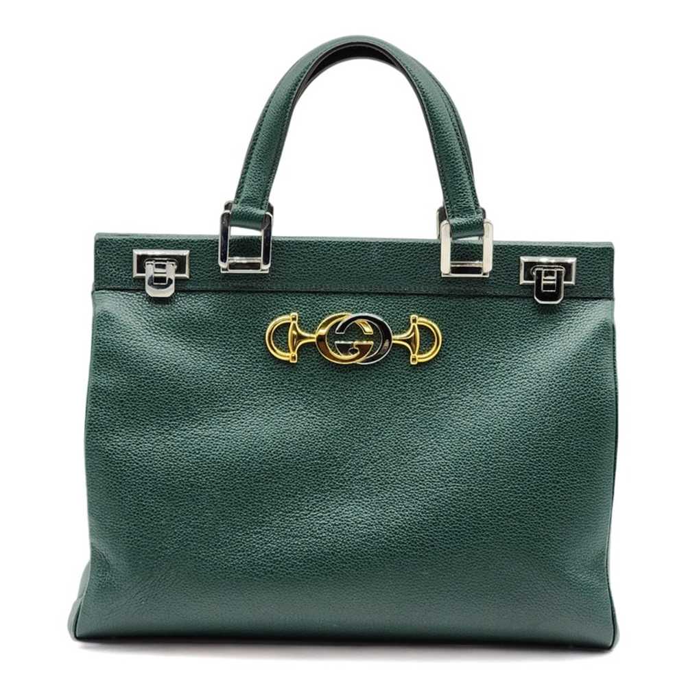 Gucci Zumi Top Handle Bag Leather Medium - image 2