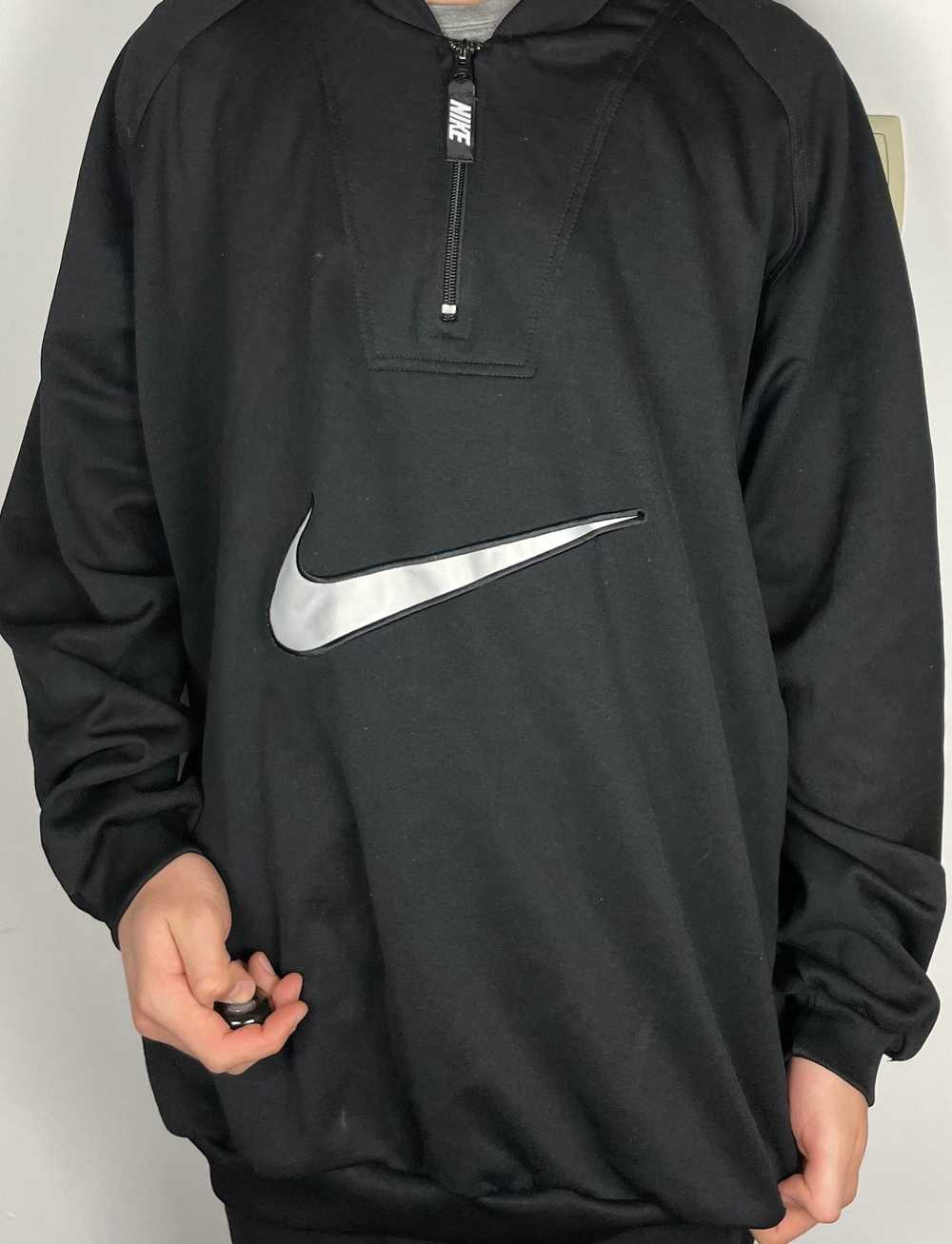 Nike × Vintage Nike Men Black Polyester Long Slee… - image 3