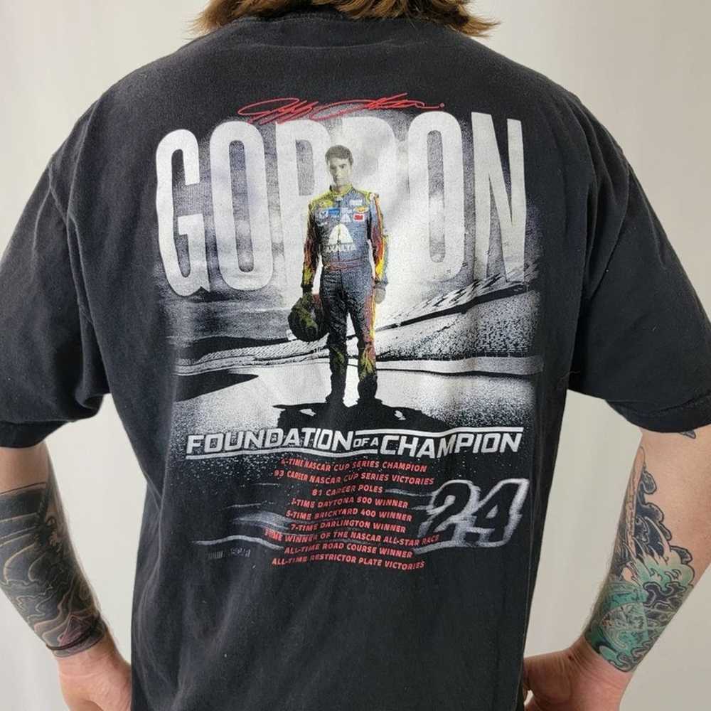 Vintage Jeff Gordon #24 Hendricks T-Shirt - image 5
