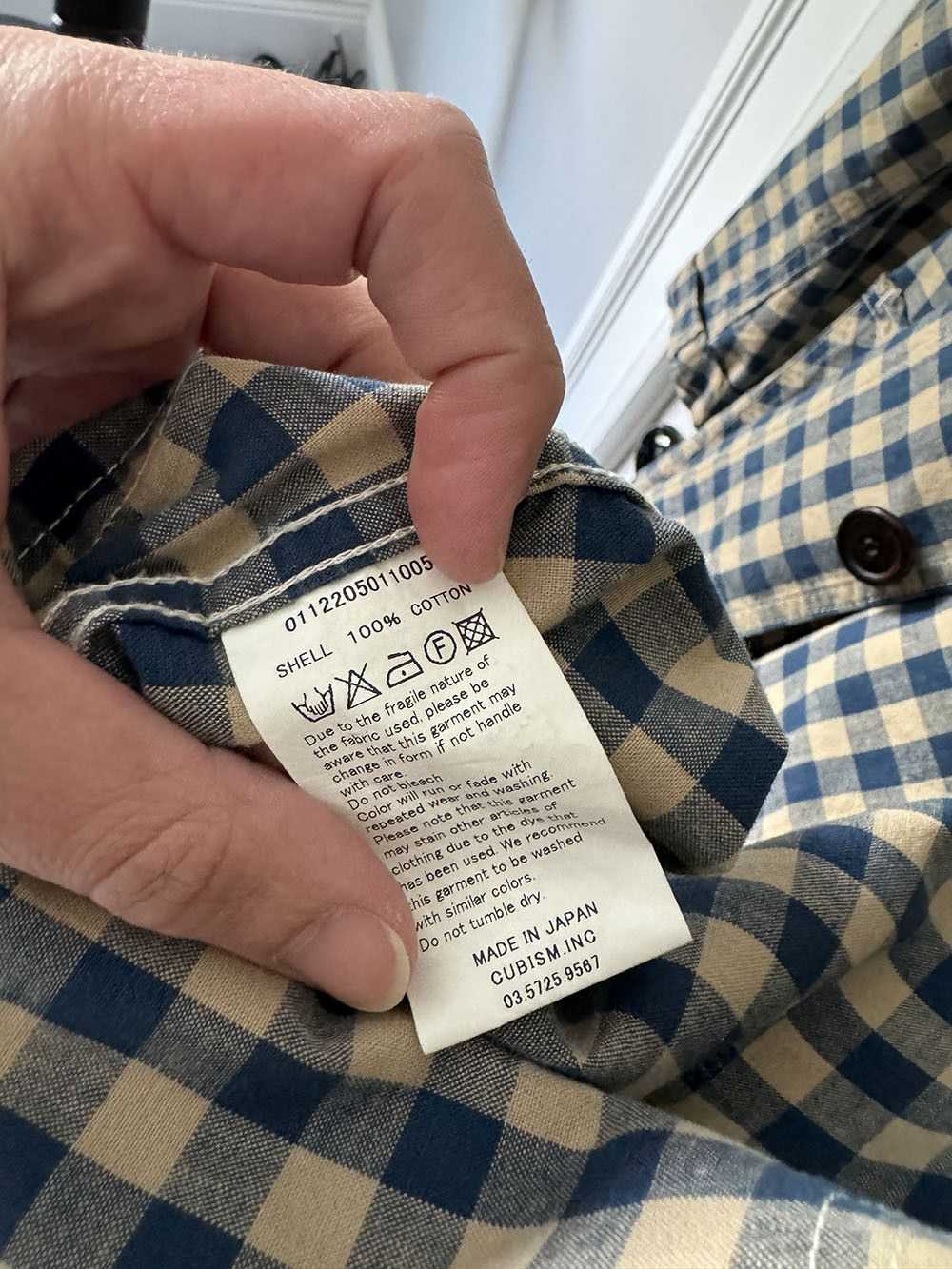 Visvim Visvim gingham jacket 4/XL - image 3