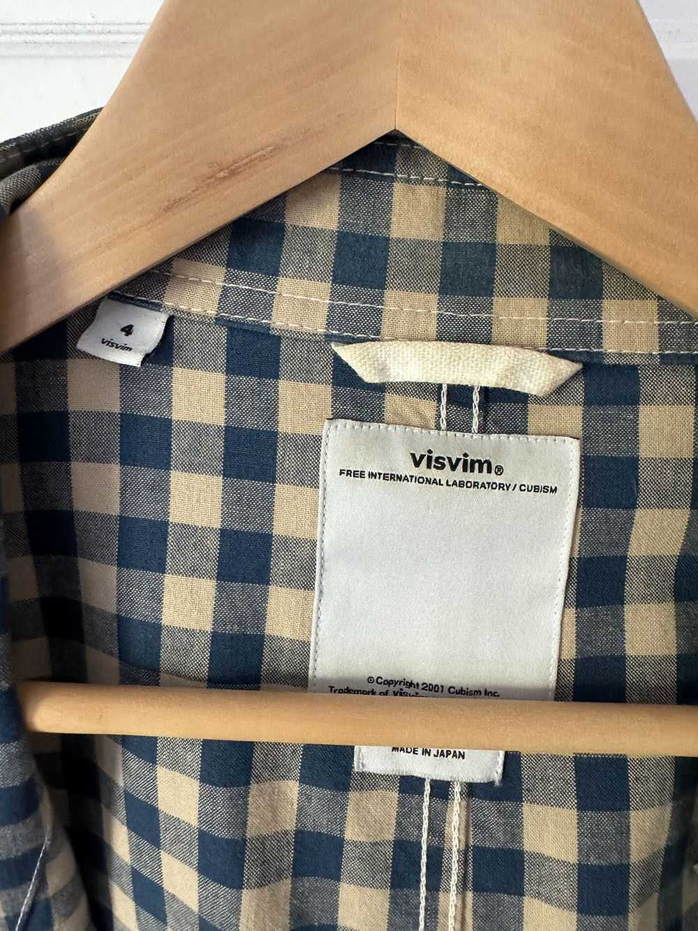 Visvim Visvim gingham jacket 4/XL - image 5