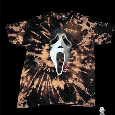 Ghost Face Tie-Dye T-Shirt - image 1